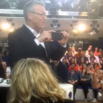 番組撮影中に停電