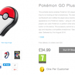 Pokémon GO Plus Nintendo UK Store
