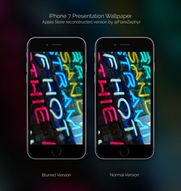 Iphone ガラス 液晶の専門修理センターappleifix Jp News Iphone7公式画像の壁紙が公開 発売前に 7 気分