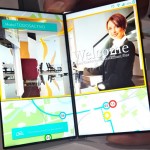 JDI 折りたたみスマートフォン ディスプレイ