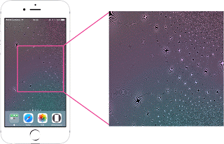Iphone ガラス 液晶の専門修理センターappleifix Jp News Iphoneを傾けるとキラめきながら波打つ壁紙