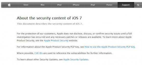 iOS7は80件の脆弱性を修正