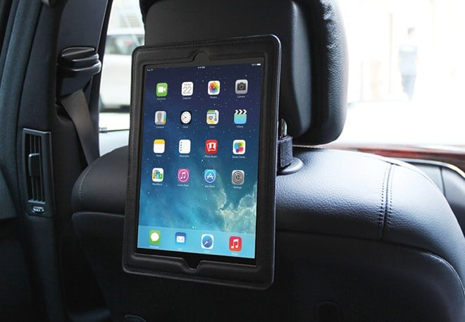 車の後部座席でipad Airを固定して楽しめる車載ホルダーが登場 Iphone Mania 車の後部座席でipad Airを固定して楽しめる車載ホルダーが登場 Iphone Mania