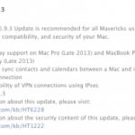 OS X Mavericks 10.9.3