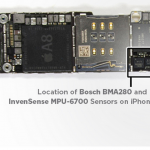 iPhone6 加速度センサー
