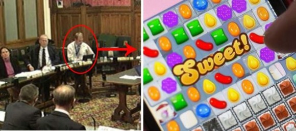 英議員 会議中にipadでキャンディクラッシュをプレイ Iphone Mania