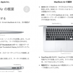 MacBook　基本　マニュアル