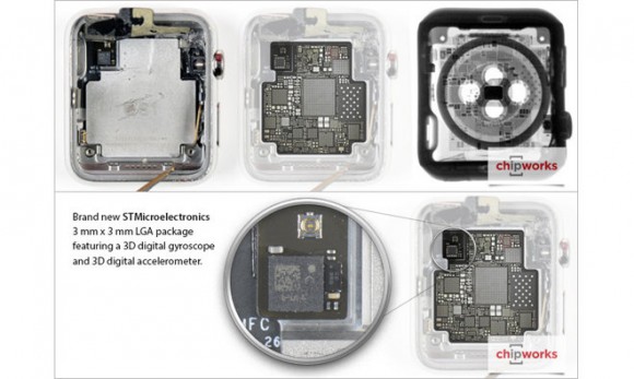 Apple Watch X線写真から3dジャイロスコープや加速度計が明らかに Iphone Mania