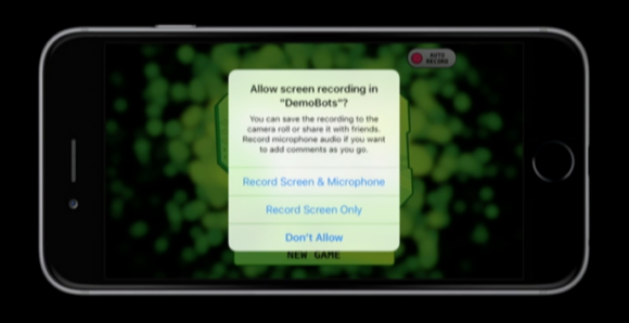 Ios9 ゲームのプレイ動画などを録画できる機能 Replaykit が搭載 Iphone Mania