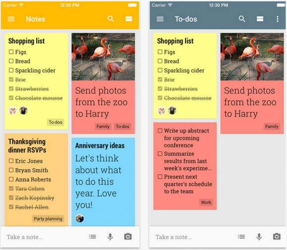 思い付いたらすぐ残そう Googleがメモアプリ Google Keep をリリース Iphone Mania