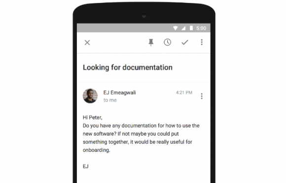Gmailで返信文を提案してくれる Smart Reply 5日にリリース Iphone Mania