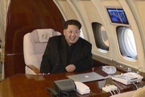 北朝鮮の国家元首、金正恩氏とMacBook Pro