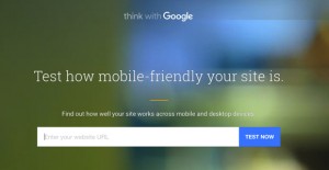 Google　Test how mobile-friendly your site is