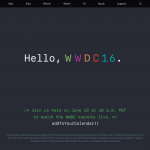 Apple WWDC2016