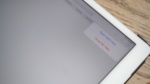 Safari iOS10 Split View タブ