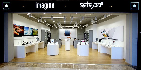 インド　Apple 販売店