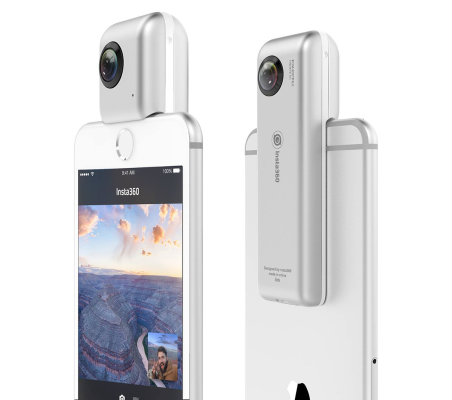 Insta360 nano 360度カメラ iPhone