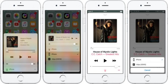 iOS10 beta5 audiooutput UI