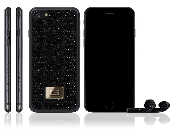 Gresso iPhone7 ブラックダイヤモンドコレクション