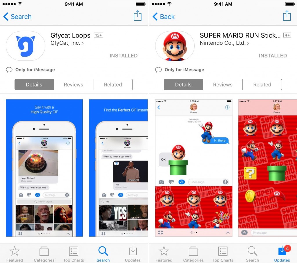 iMessage App Store