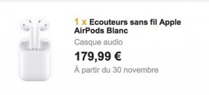 AirPods Fnac