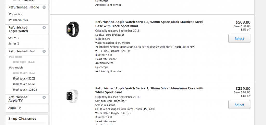 apple watch 販売　整備済製品