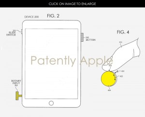 apple 特許　デジタルクラウン