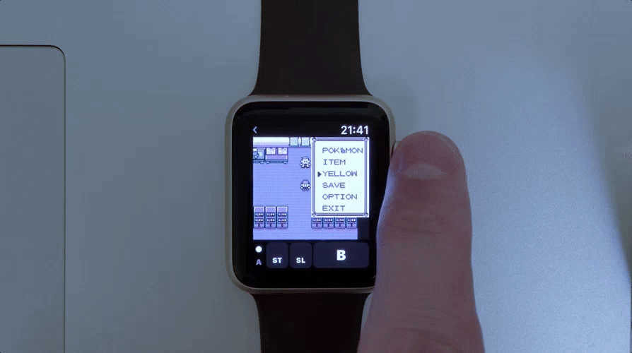 Apple Watchでゲームボーイのポケモンをプレイする様子が公開 Iphone Mania