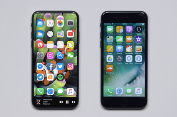 iPhone7とiPhone8の比較画像が公開！ - iPhone Mania