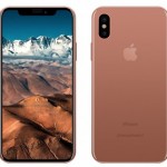 iphone8 ブラッシュゴールド　コッパーゴールド