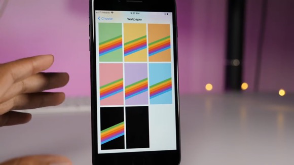 発表目前 Ios11gm版の壁紙が流出 Iphone Xのoled向けの壁紙も Iphone Mania