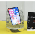 iPhone X 耐水テスト