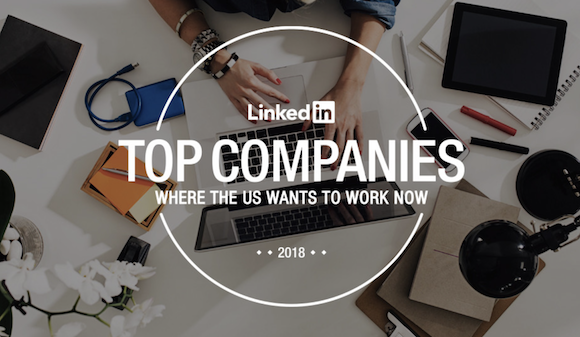 LinkedIn Top Companies 2018