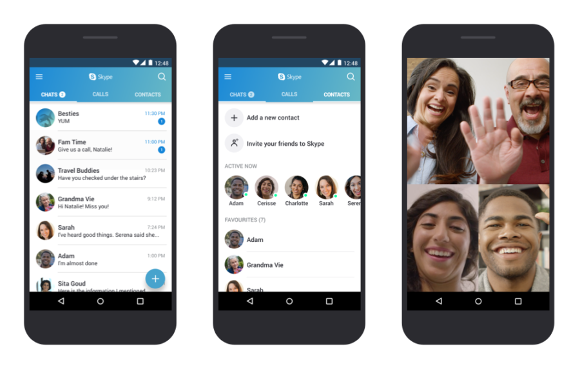 Skype 旧androidバージョンのデバイスに最適化 Iphone Mania