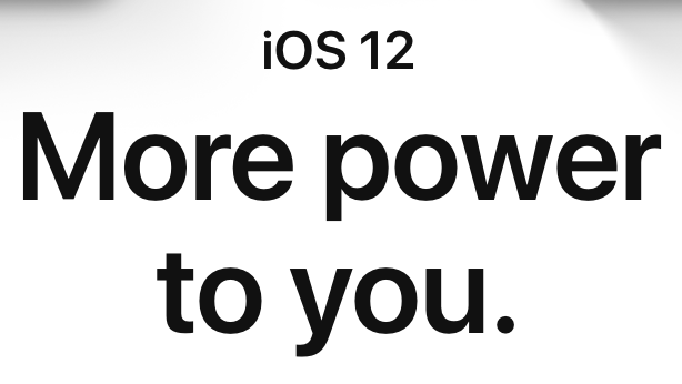 iOS12 ベータ2