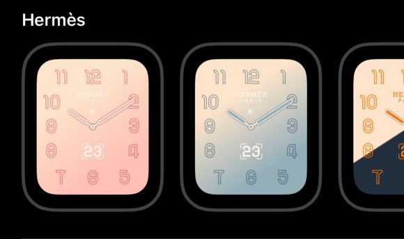 Watchos 5 2でapple Watch Hermes専用の新文字盤が登場 Iphone Mania