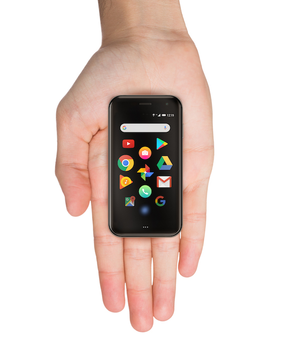 手のひらサイズの小型軽量スマホ「Palm Phone」4月24日に発売 - iPhone ...