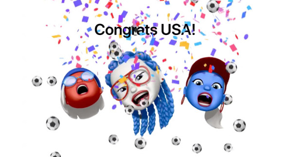 Apple アメリカのfifa女子ワールドカップでの優勝をミー文字で祝福 Iphone Mania