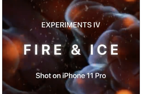Apple「Experiments IV: Fire & Ice」