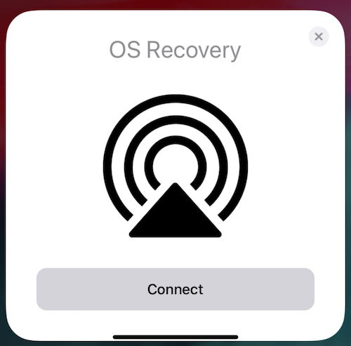 Apple「OS Recovery」 iOS13.4 ベータ3 9to5Mac