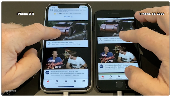 iPhone SE（第2世代） iPhone XR 比較