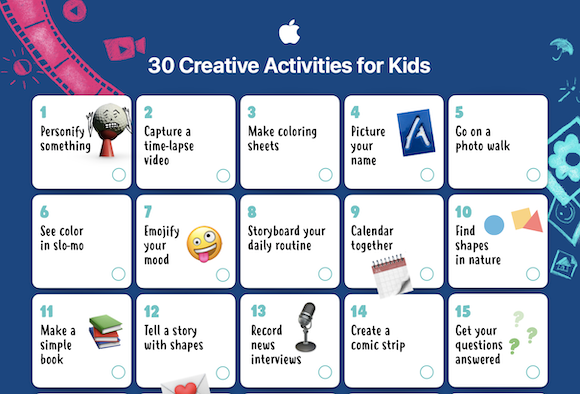 Apple 30 Creative Activities for Kids