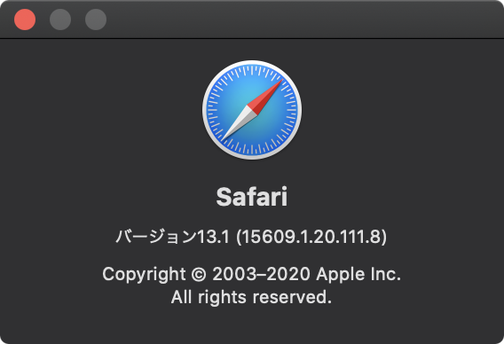 Safari 13.1