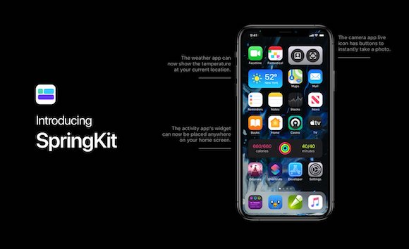 iOS14 SpringKit コンセプト