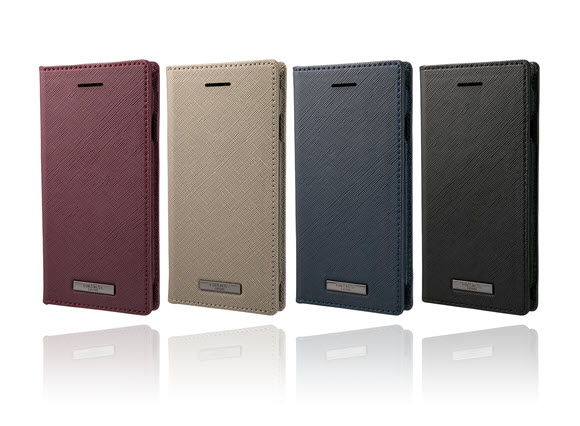 GRAMAS COLORS PU Leather Book Case iPhone SE 第2世代