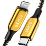 Anker 2020 Special Edition 24K Gold USB C to Lightning Cable (6 ft) PowerLine+ III