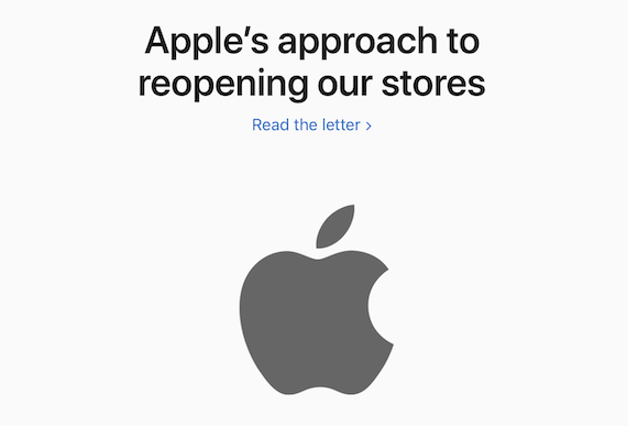 Apple 営業再開 アプローチ