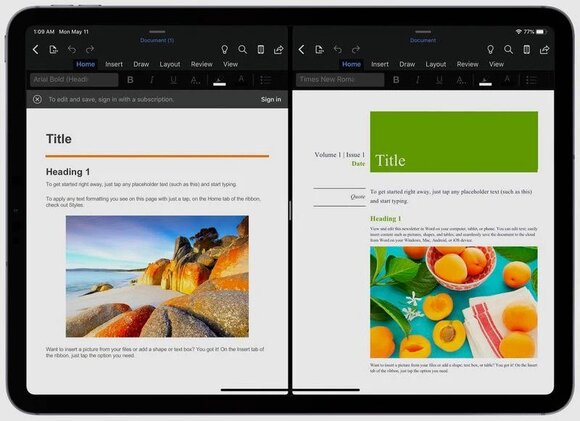 Microsoft Officeシリーズがipadのsplit Viewに対応 Iphone Mania