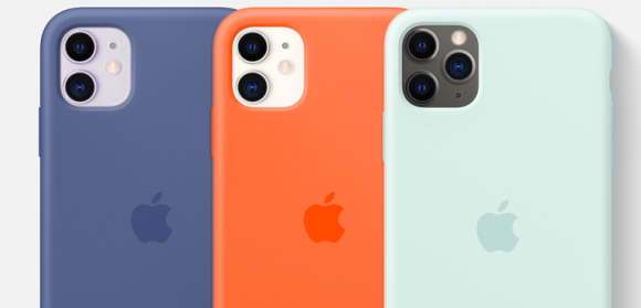 iPhone11シリーズシリコーンケース
