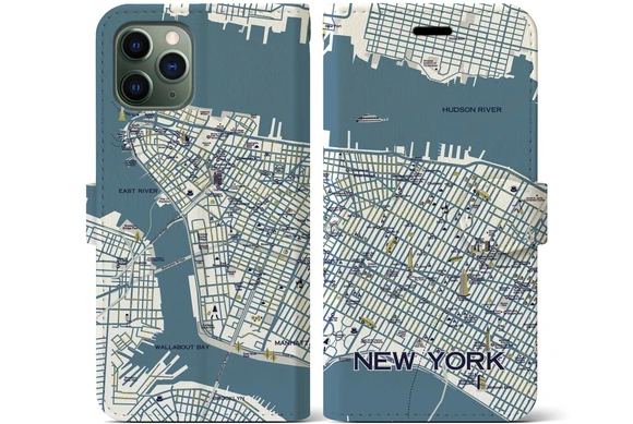 地図柄iPhoneケース(NY)